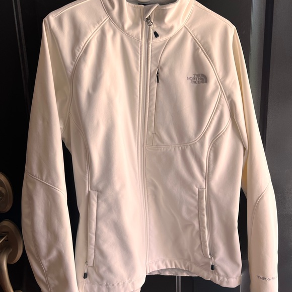 The North Face Jackets & Blazers - The North Face Cream Ski Jacket for Snow Adventures TFN APEX